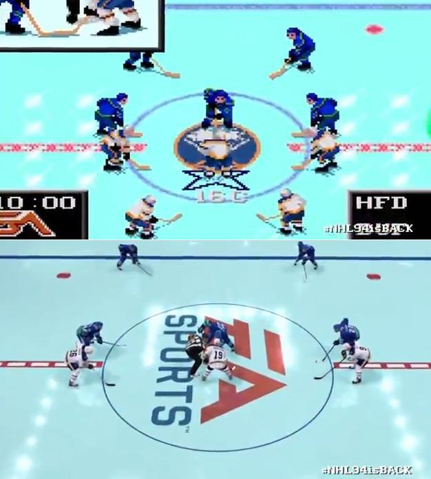 NHL 14 Demo: NHL 94 Anniversary Mode First Look 